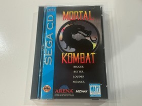 Mortal Kombat (Sega CD, 1993) CIB Complete w Flyer + Manual + Reg + Foam LN MINT