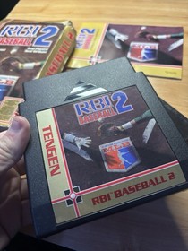 RBI Baseball 2 NES Nintendo Complete CIB Authentic! READ!