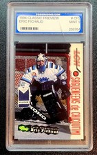 1994 Classic Preview #CP2 - Eric Fichaud LCH Sagueneens de Chicoutimi PGS 9 MINT