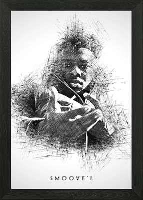Smoove L Framed Wall Art Poster Canvas Print Picture