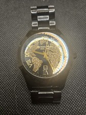 Michael Kors World Map Black Dial Black Stain...
