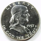 *1957 P MINT FRANKLIN HALF DOLLAR PROOF* NR #P2699