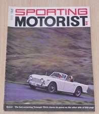 SPORTING MOTORIST Magazine Apr 1966 - Alfa Romeo 2600 Sprint, Triumph 1300 ++