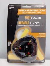 Shakespeare Push-N-Load 3-Blade Universal Trimmer Head New Sealed