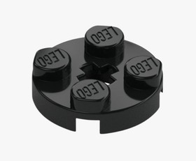 LEGO 10x Round Plate 2x2 Black Round Plate 4032 403226 Black Round Plate NEW