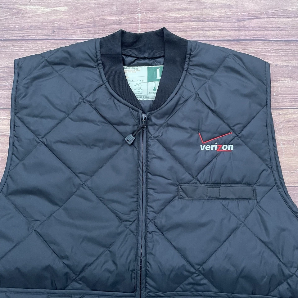 Uniforme de empleado acolchado acolchado acolchado de Verizon Wireless de colección protector de desgaste adulto L Foto 2 de 4