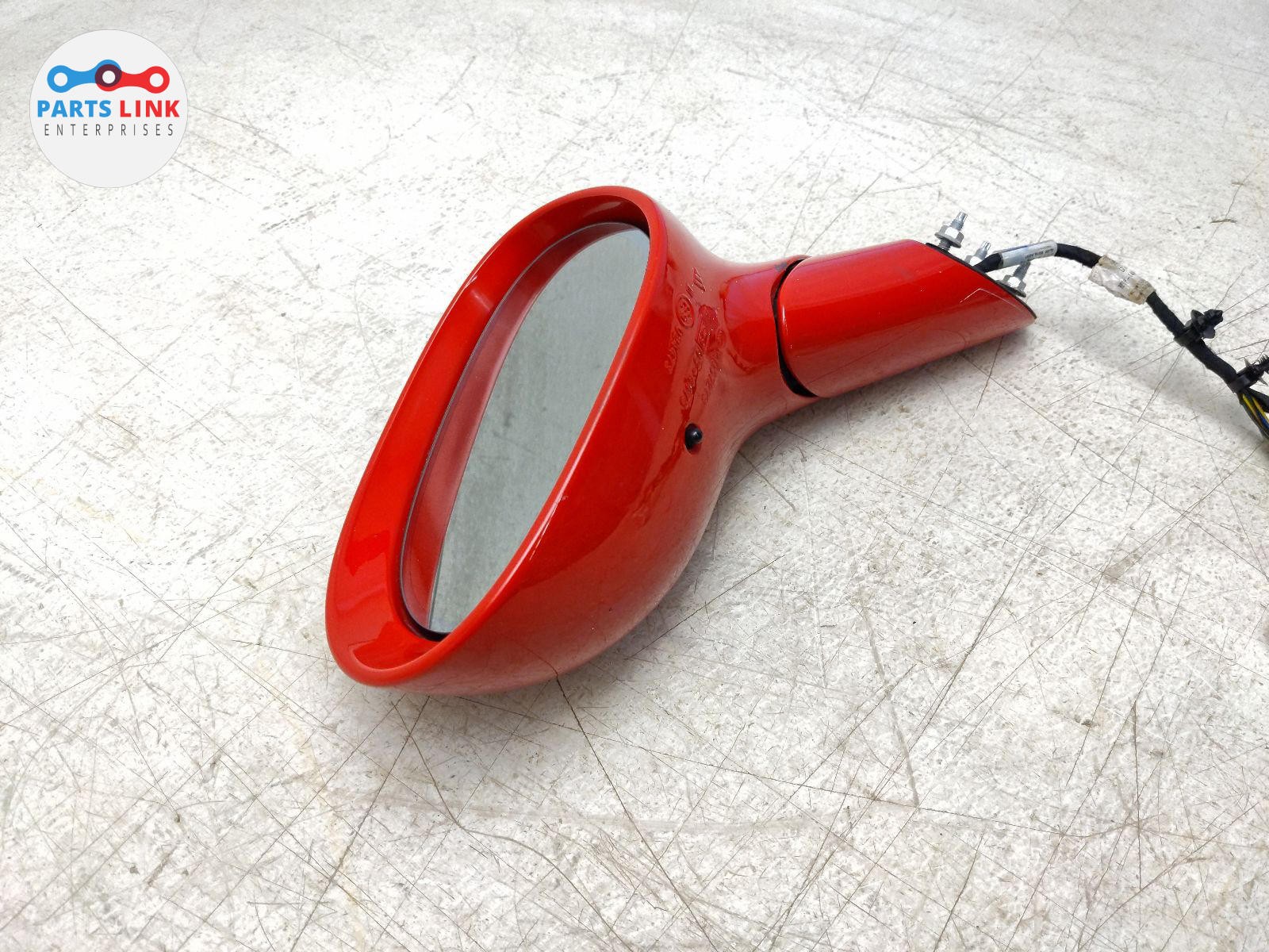 2008-14 FERRARI CALIFORNIA LEFT DOOR MIRROR DRIVER SIDE REAR VIEW POWER F149