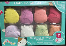Squishmallow Bath Bomb Set 8 Count with Surprise Charms NEW IN BOX
