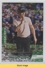 2024 Upper Deck Season Highlights Speckled Rainbow Justin Thomas #76 READ 0s6k