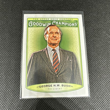 Upper Deck 2019 Goodwin Champions #44 George H.W. Bush President Trading Card