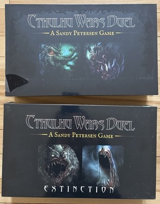 Cthulhu Wars Duel & Extinction. Board Games New Sealed. Petersen Games