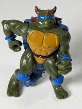 RARE VINTAGE 1997 ANKYL LEO DINO TMNT TEENAGE MUTANT NINJA TURTLES WORKS ~VIDEO~
