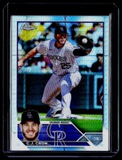 2023 Topps Chrome #160 C.J. Cron Prism Refractors BS51