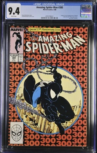 The Amazing Spider-Man #300 (1988) CGC 9.4  Todd McFarlane