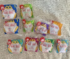 McDonald's 1998 Disney Mulan Complete Set Of 8 Plus Extra 1 And 2 MIP