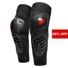 DAINESE Motocross Elbow Guards MX1 Black Enduro MX Motorcycle Armour REDUCED