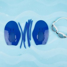 2 Pieces Swim Training Hand Paddles Builds Strength for Adults, Beginners