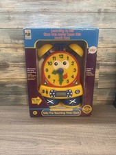 Telly the Teaching Time Clock   Educational Analog  Digital Learning Toy