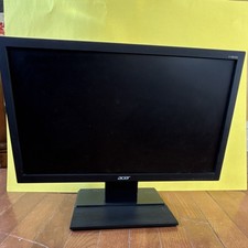 Acer V196HQL 19" LED Monitor 1366x768 VGA Tiltable Flat Screen Black