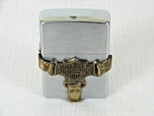 1998 Harley Davidson Bootstrap Zippo Lighter