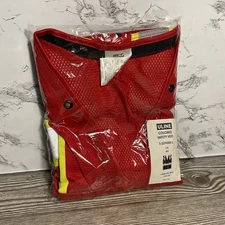 New Sealed Uline S-22908R-L Colored Safety Vest Ref L/XL Large Extra Large