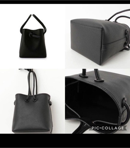 Bolso de Hombro TOMORROWLAND Vasic Cuero Negro Excelente Estado - Imagen 2 de 10