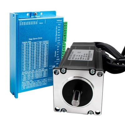 Nema23 Closed Loop Stepper Motor  with with 24-80V DC Digital Hybrid Servo Drive