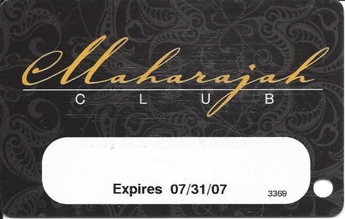 Trump Taj Mahal Casino - Atlantic City, NJ - 10th Issue, 07/31/07 (BLANK)