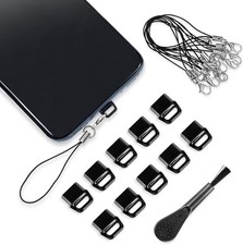 10pcs Dust Plug Cover, USB C Type C Dust Cover Anti Dust Plug Charging Port Prot