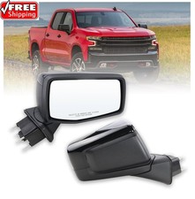 Right Passenger Side Mirror Compatible With 2019-2025 Chevy Silverado 1500 With
