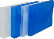 EICHNER 9218-00877 Collection Box A4 2.0 cm Blue Blue-transparent
