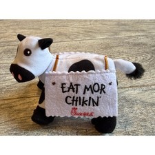 Chick-fil-A Plush Cow 5" Eat Mor Chikin Mascot Advertising Promo Stuffed Animal