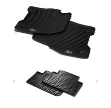 New Genuine Audi A1 2019+ Front/Rear rubber mats 82C061501041 (RHD)