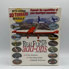 Great Planes RealFlight Add-Ons Volume 1 PC RC Flight Simulator 3D Terrain New