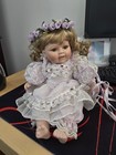 Sitting Porcelain Doll 16 In — photo 2