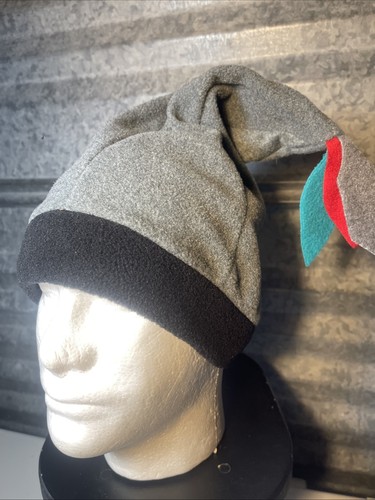 Vtg 1990’s Garbage Collection Unisex 100% Reclaimed Polyester Fleece Ski Hat L