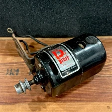 Pfaff 130 Sewing Machine Motor w/ Bracket 1.3 Amp Genuine Original Vintage