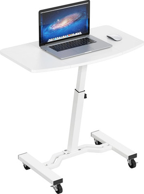 Mobile Height Adjustable Laptop Rolling Cart with Height Adjustment from 28'' to