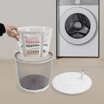 #ad 2 in 1 Manual Mini Portable Washing Machine Compact Washer Clothes Spin Dryer $66.76