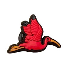 Scarlet Ibis Shoe Charm