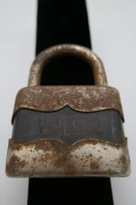 Vintage Walsco  Lock NO Key Made in Germany Old Antique Vintage Rare