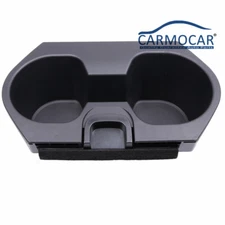 Center Console Cup Drink Holder Storage Box For Honda Civic Black 2016-2018 