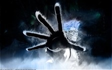 Anime bleach blue hair hand Custom Gaming Mat Desk
