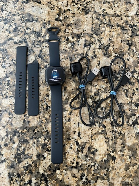 fitbit sense carbon graphite