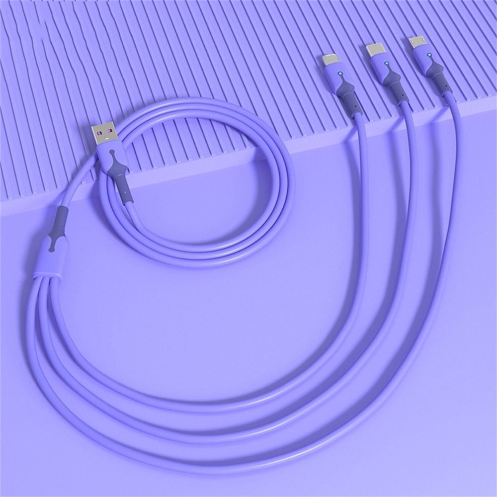 Charger Data Cable 3 in1 USB Cable Charging Cable Super Fast Charging