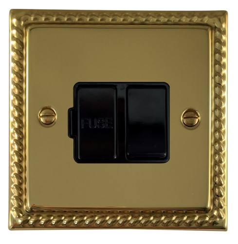 G&H Monarch Roped Polished Brass MBB Light Switches, Plug Sockets, USB, Dimmers - Picture 30 of 47