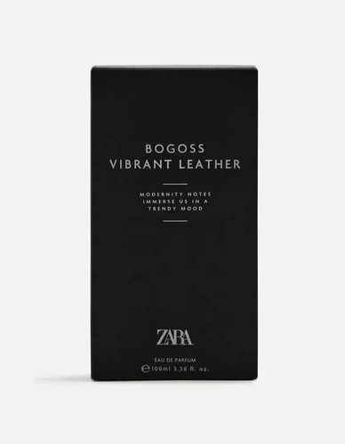 Zara BOGOSS VIBRANT LEATHER 100ML Eau De Parfum Uomo - Foto 4 di 7