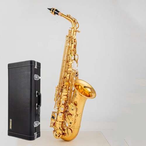 New 280 Professional Alto Saxophone Gold Alto Saxophone with Accessories - Picture 2 of 15