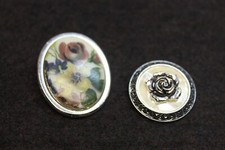 Brosche  Ansteckclip aus Omas Schmuckkasten, Modeschmuck Vintage WESTERN GERMANY