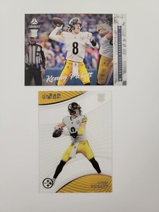 Kenny Pickett 2022 Chronicles Clear Vision Pittsburgh Steelers & Luminance RC